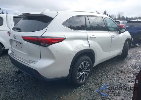 2020 Toyota Highlander Xle из США, поврежденный, VIN 5TDGZRBH3LS503504